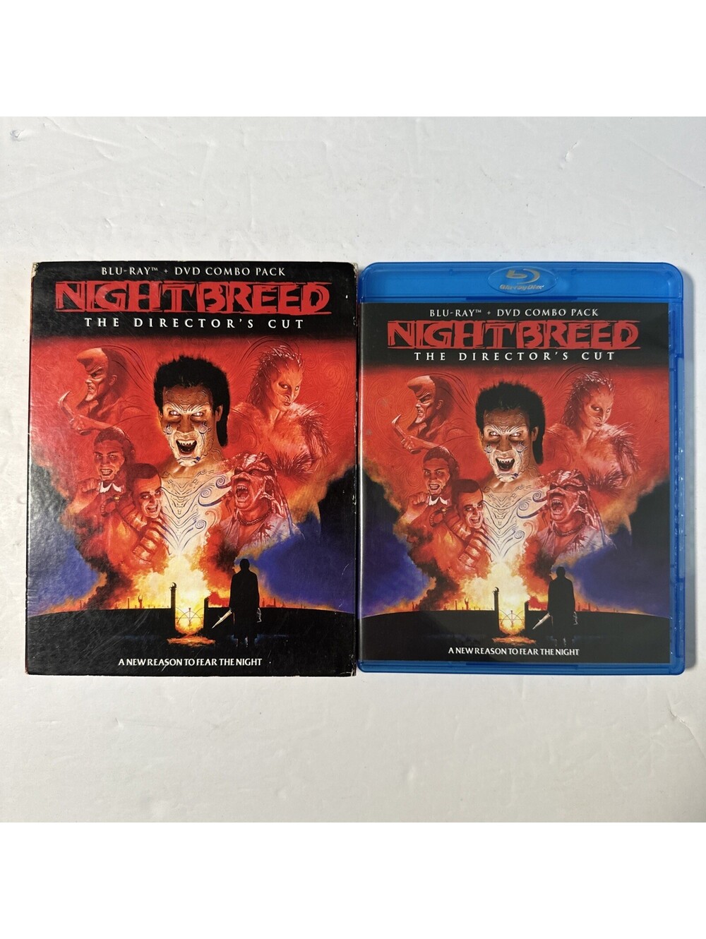 Nightbreed Director's Cut Blu-ray DVD Scream Factory w/ Slipcover Clive Barker